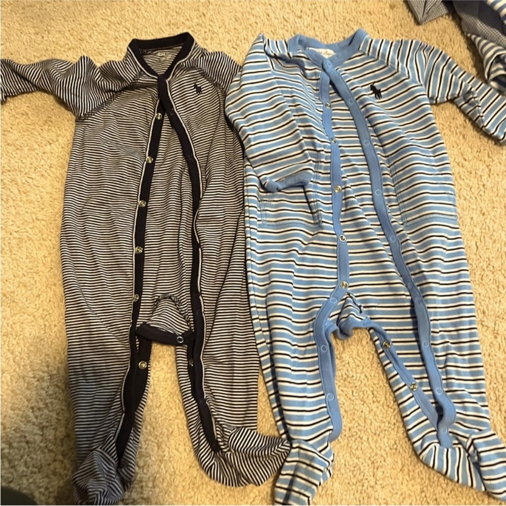 Ralph Lauren footie pajamas - 9 months